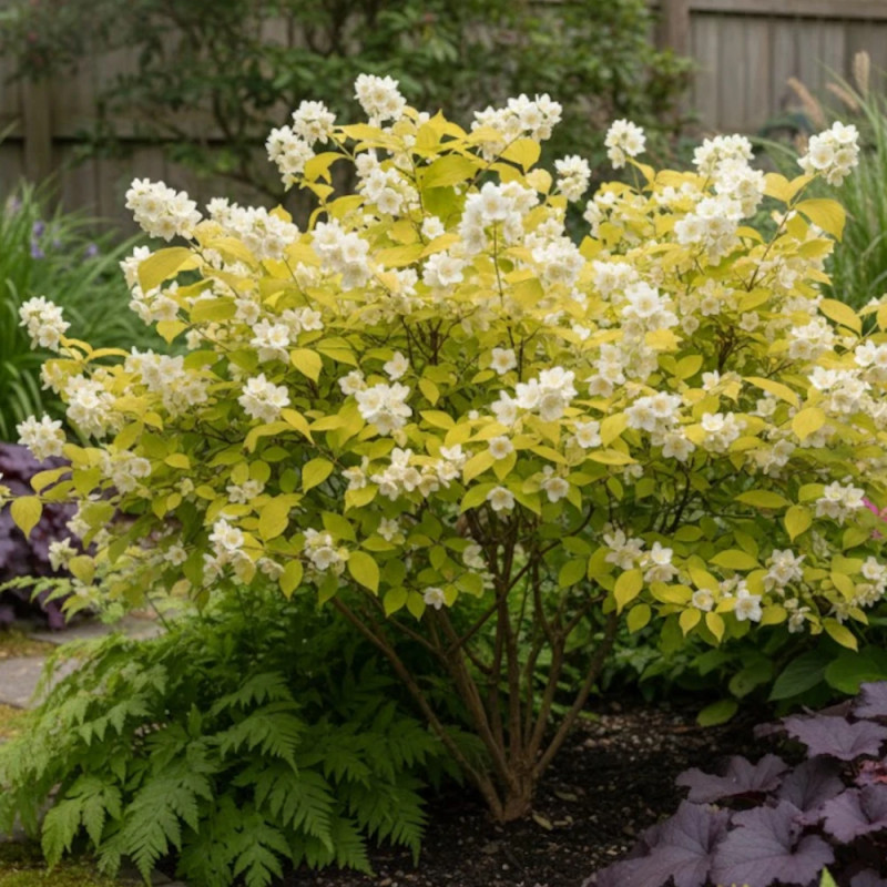Seringat commun doré, Philadelphus