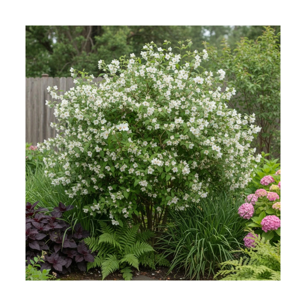Seringat des jardins Belle Etoile, Philadelphus Seringat des jardins Belle Etoile, Philadelphus