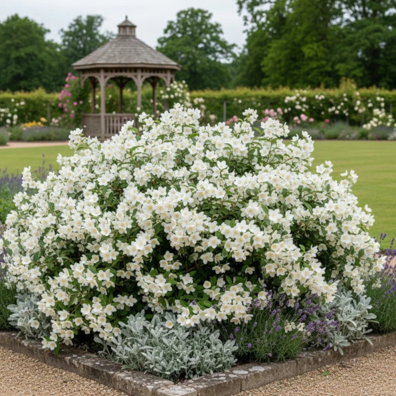 Seringat des jardins Silver Showers, Philadelphus