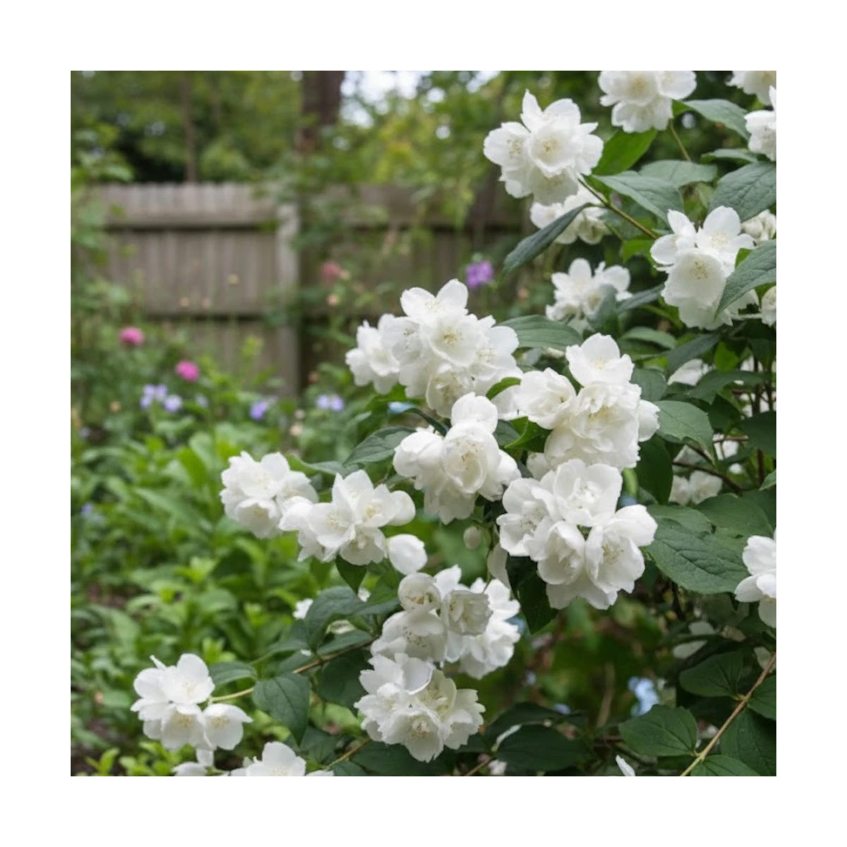 Seringat des jardins virginal, Philadelphus
