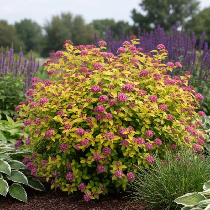 Spirée du Japon Double Play® GOLD 'Yan', Spiraea