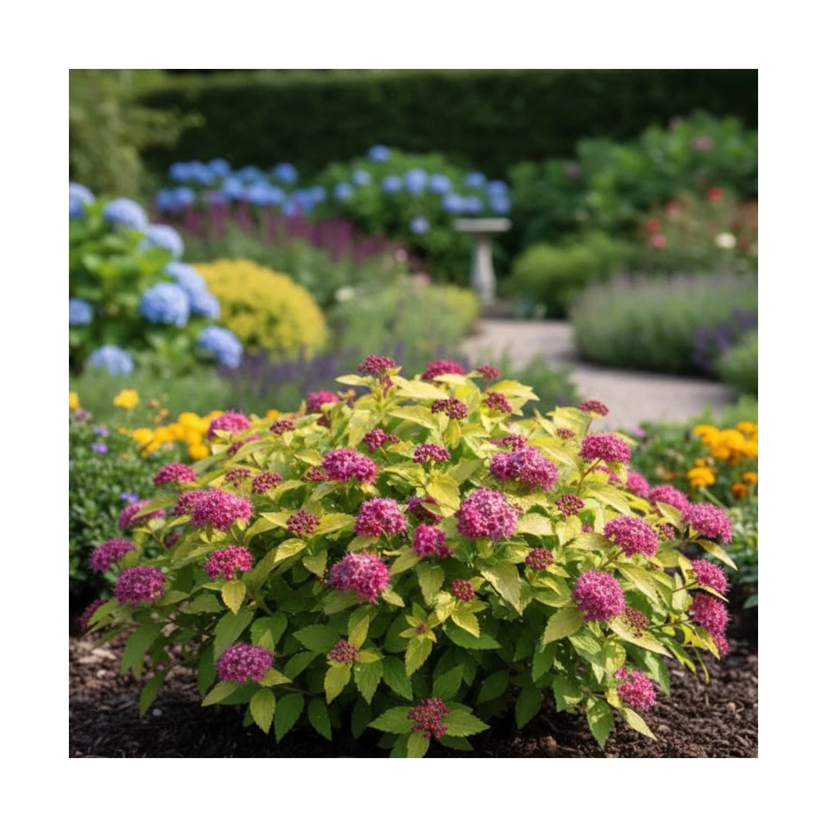 Spirée du Japon Double Play® GOLD 'Yan', Spiraea Spirée du Japon Double Play® GOLD 'Yan', Spiraea