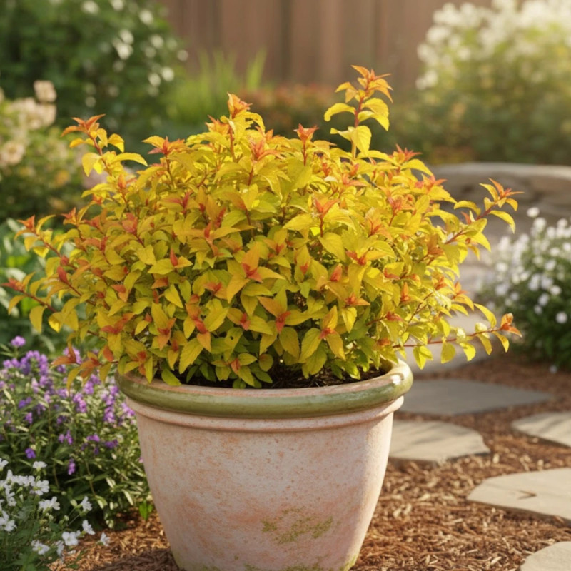 Spirée du Japon Merlo® Gold ' Davcop04', Spiraea