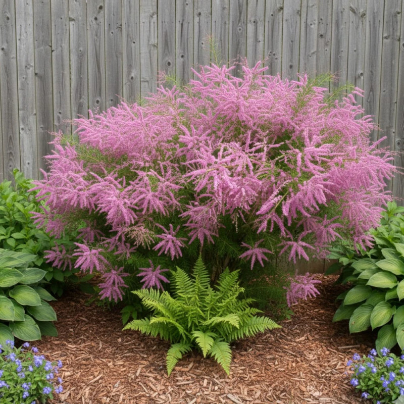 Tamaris d'été rose, Tamarix