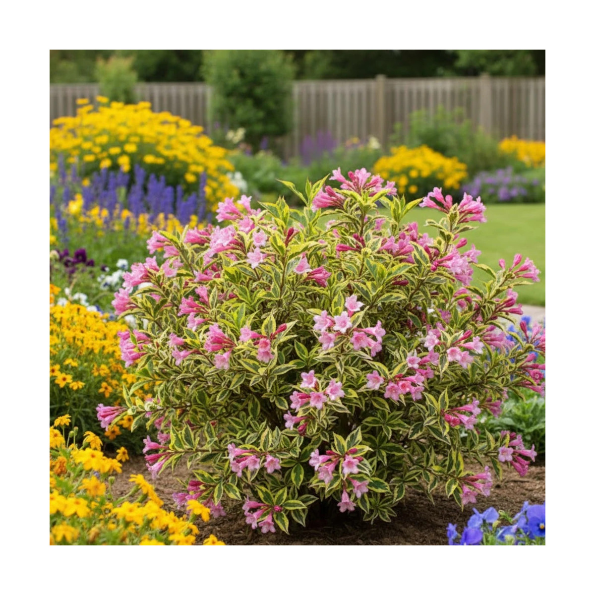 Weigela Magical® Rainbow - SILENCE, ça pousse !, Weigelia
