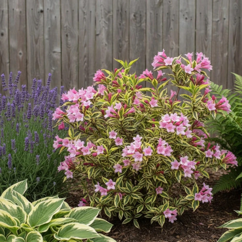 Weigela Magical® Rainbow - SILENCE, ça pousse !, Weigelia