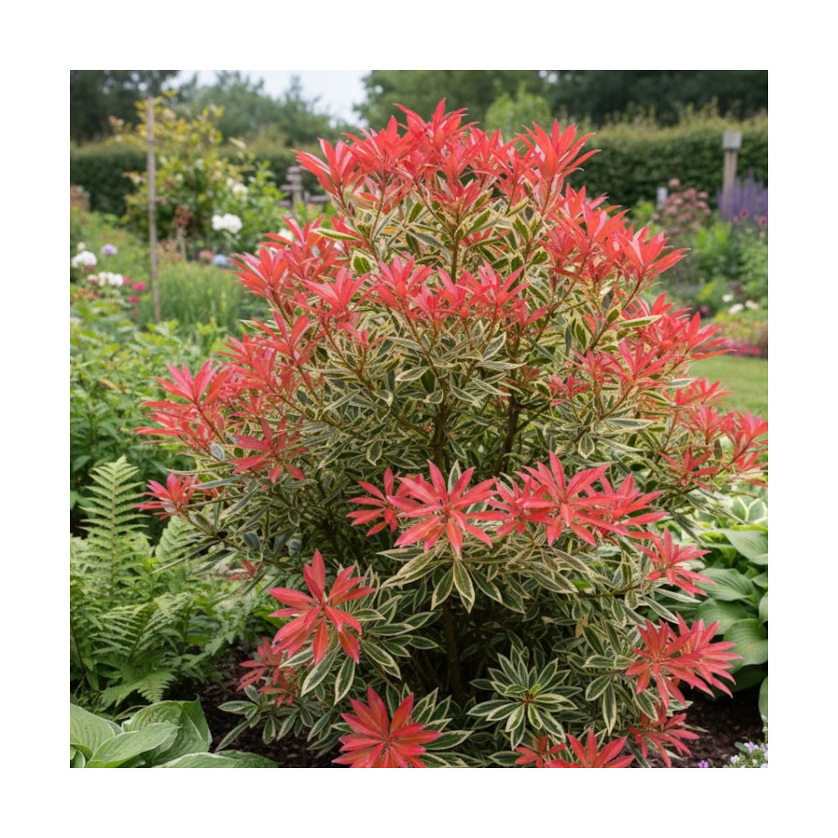 Andromède du Japon Flaming Silver, Pieris