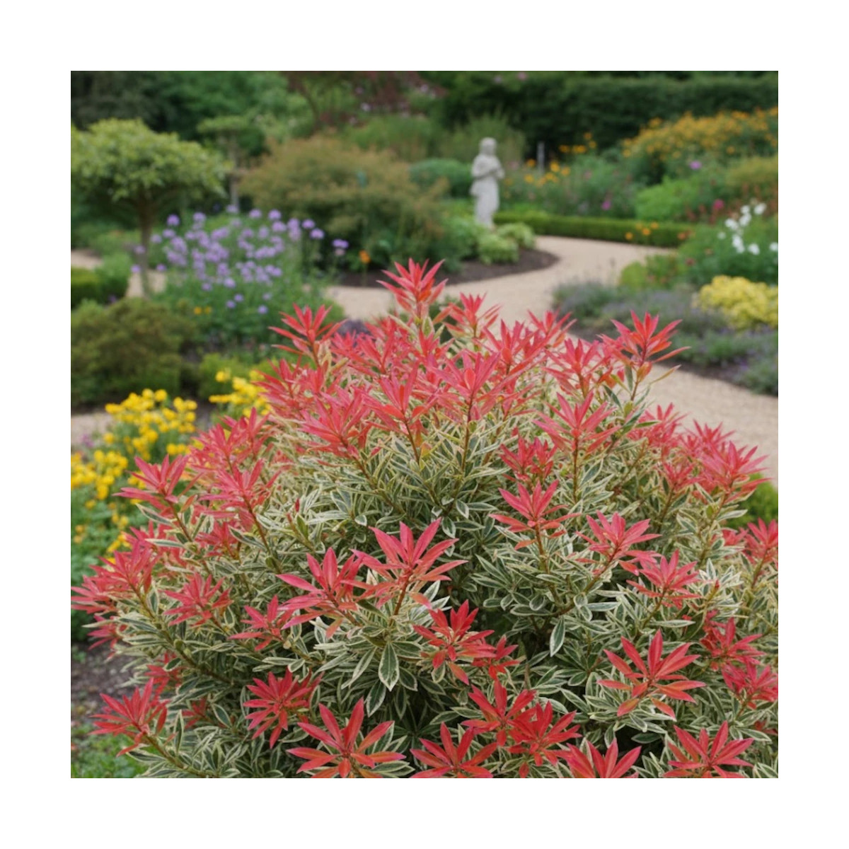 Andromède du Japon Flaming Silver, Pieris