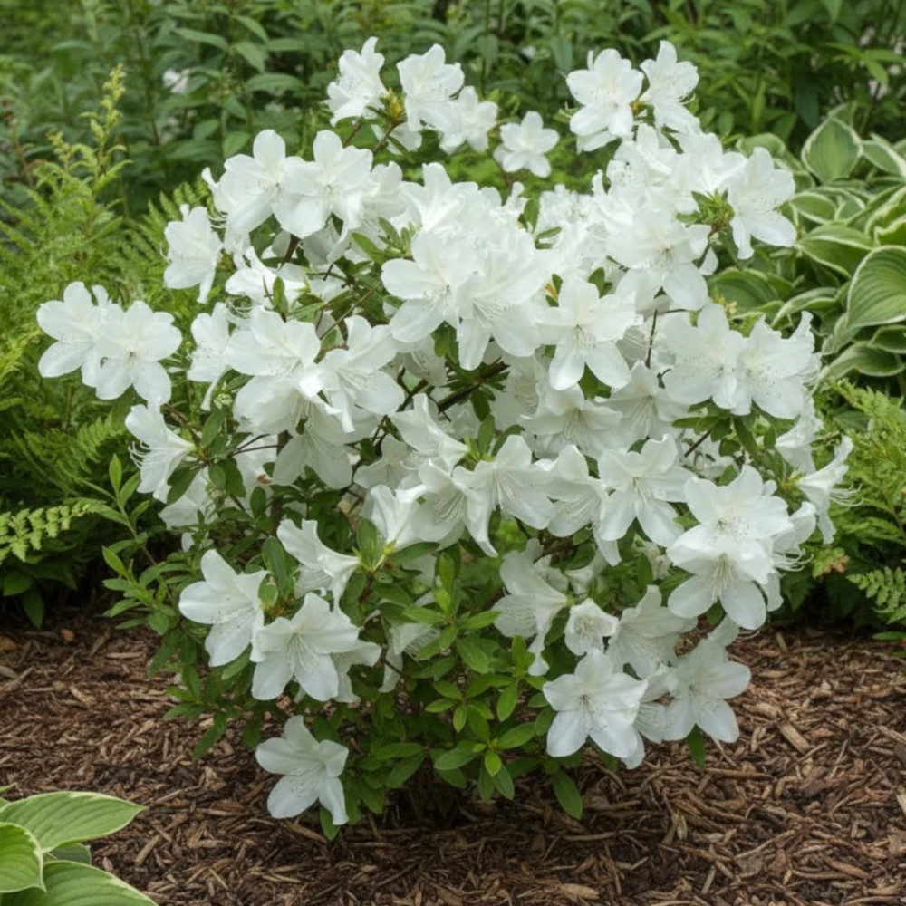 Azalée du Japon Schneewittchen - SILENCE, ça pousse !, Azalea Azalée du Japon Schneewittchen - SILENCE, ça pousse !, Azalea