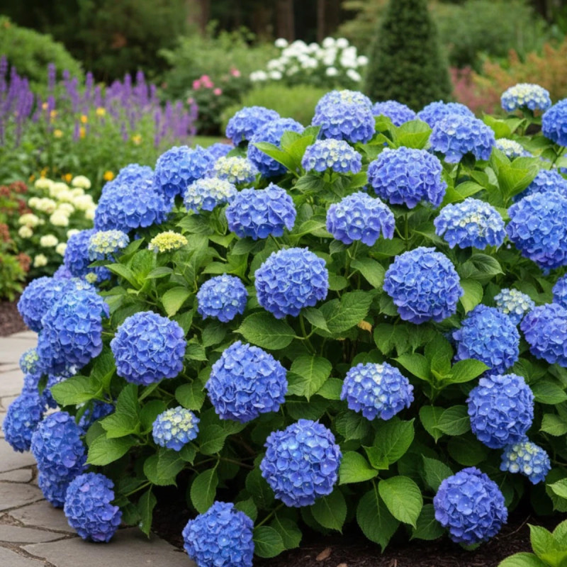 Hortensia Bleu, Hydrangea macrophylla