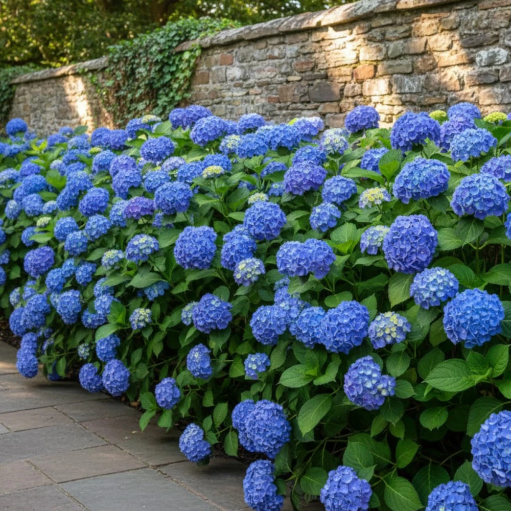 Hortensia Bleu, Hydrangea macrophylla