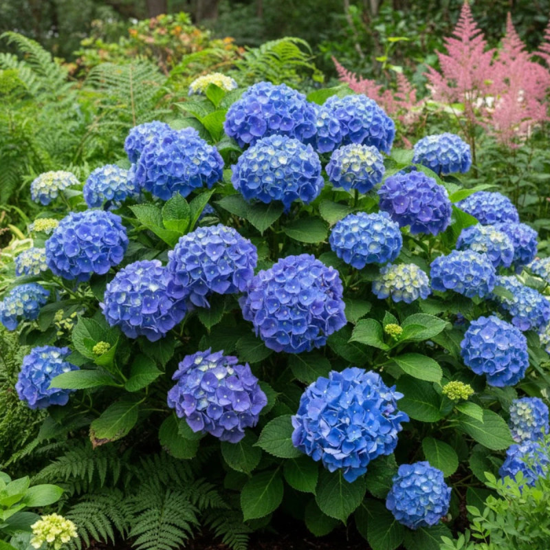 Hortensia Bleu, Hydrangea macrophylla