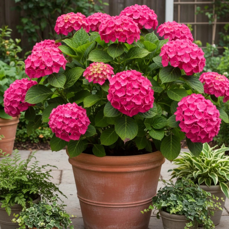 Hortensia Freudenstein, Hydrangea macrophylla