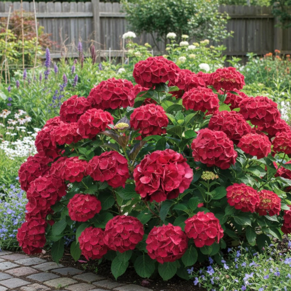 Hortensia Julisa - SILENCE, ça pousse !, Hydrangea macrophylla