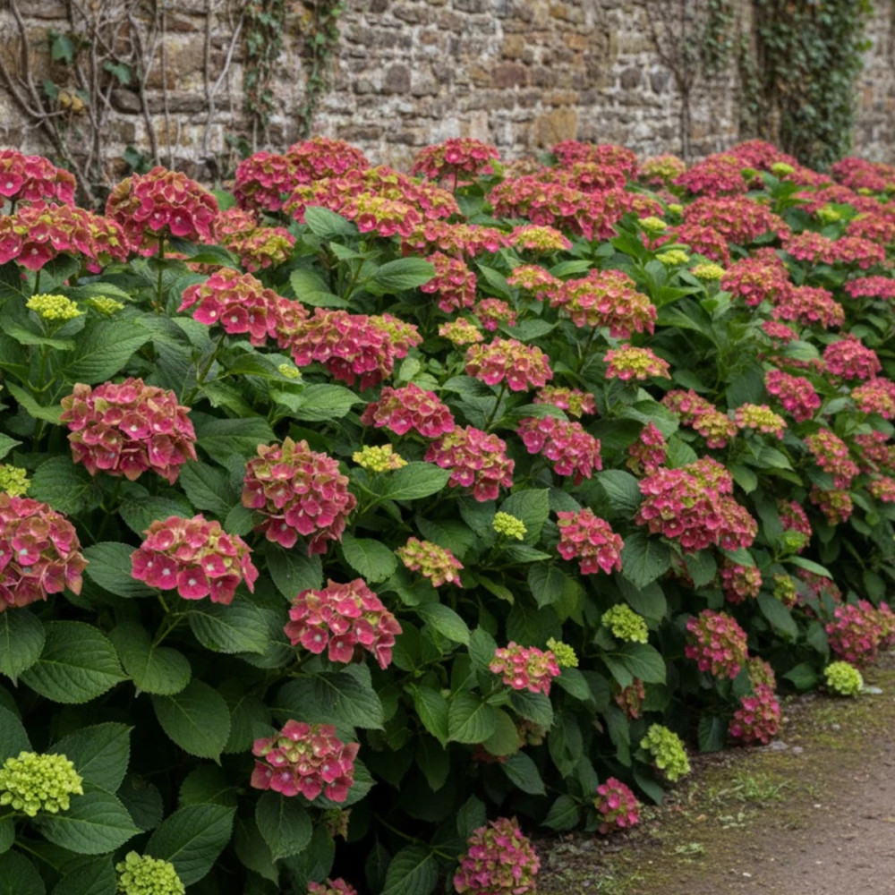 Hortensia Saxon® 'Schloss Wackerbarth', Hydrangea macrophylla