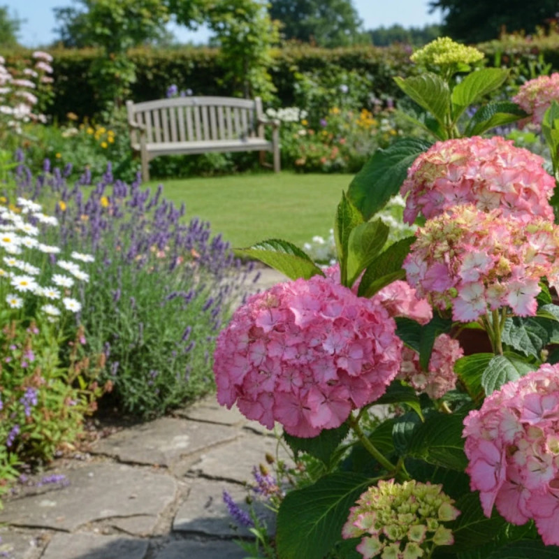 Hortensia So Long® Sunny 'TK02', Hydrangea macrophylla