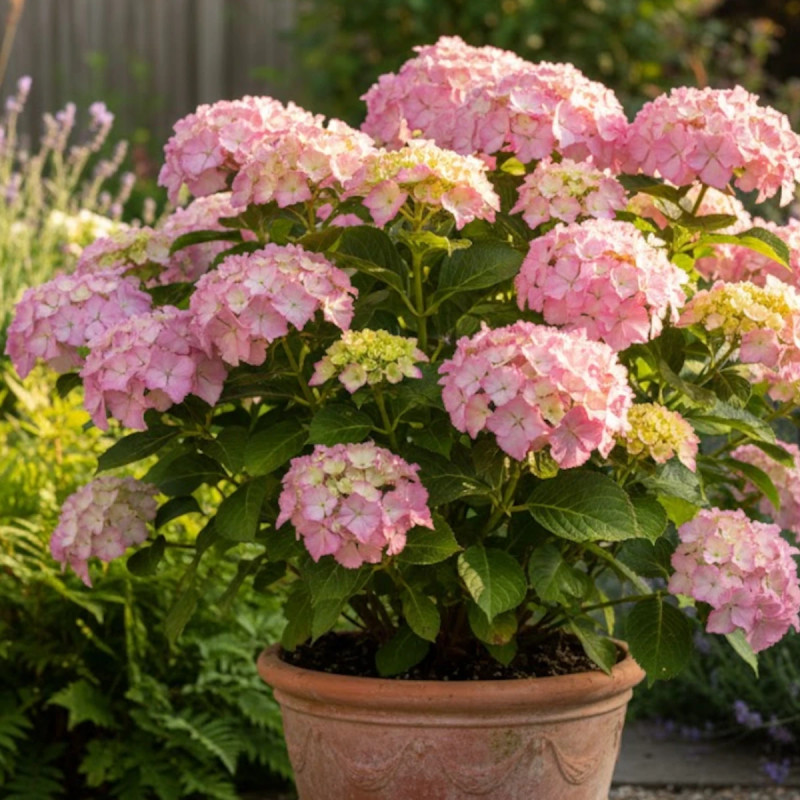 Hortensia So Long® Sunny 'TK02', Hydrangea macrophylla