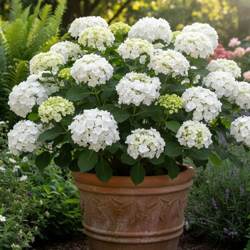 Hortensia Wedding Gown®, Hydrangea macrophylla