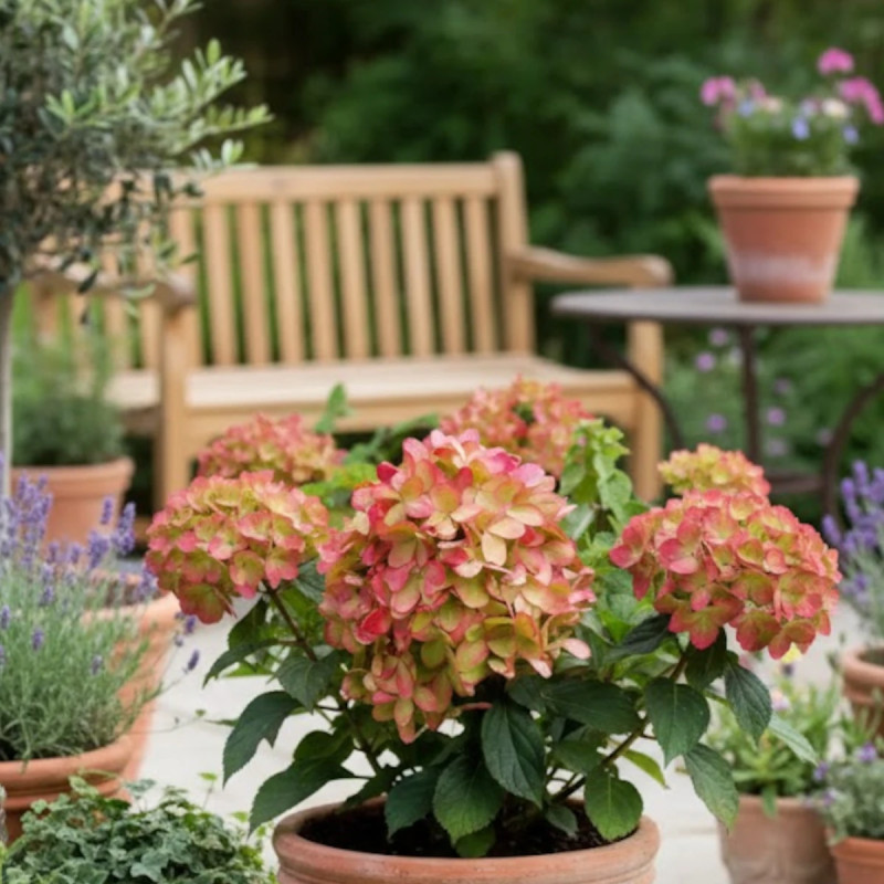 Hortensia paniculata Graffiti® 'Rou201406', Hydrangea paniculata