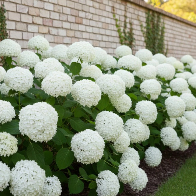 Hortensia de Virginie Annabelle - SILENCE, ça pousse !, Hortensia arborescens