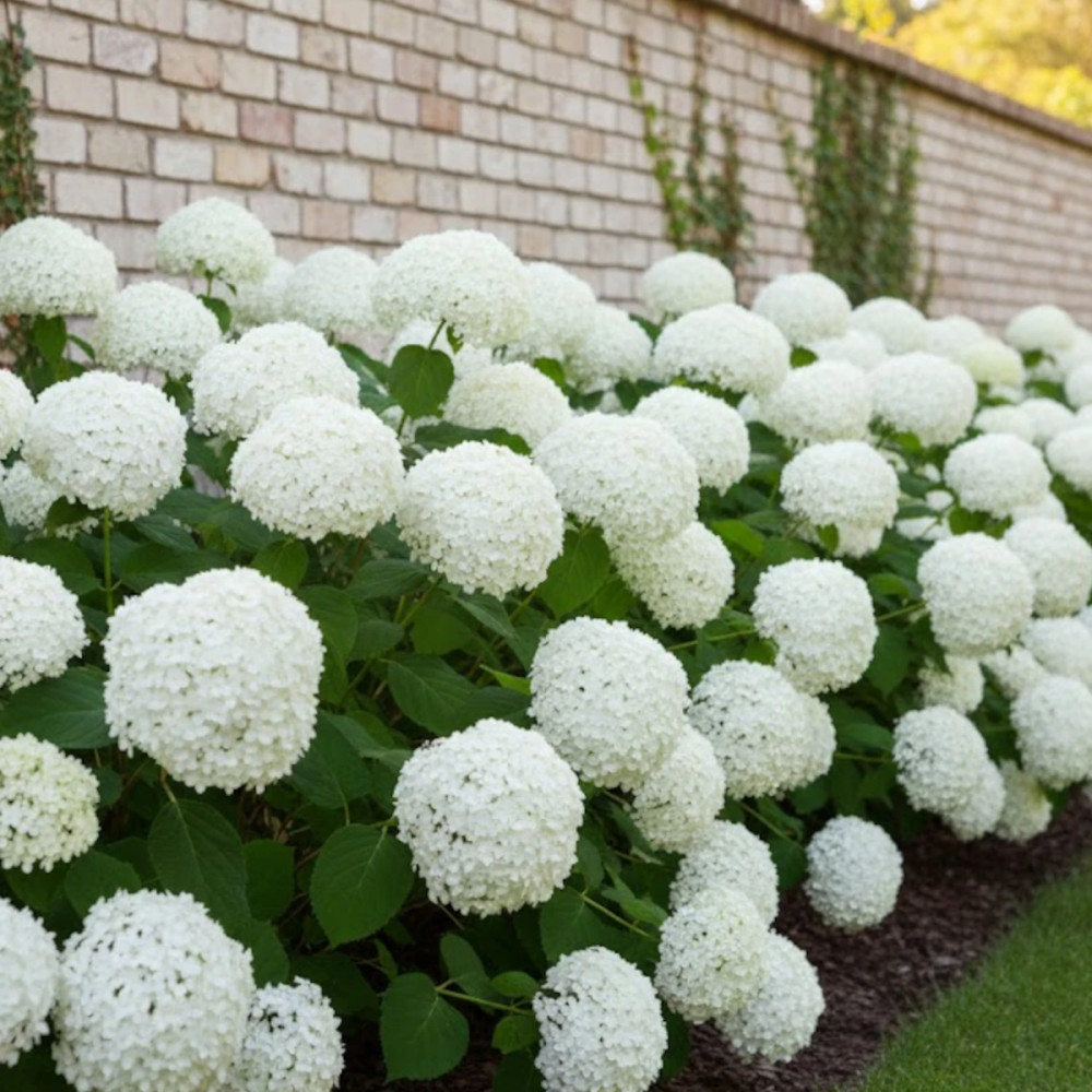 Hortensia de Virginie Annabelle - SILENCE, ça pousse !, Hortensia arborescens