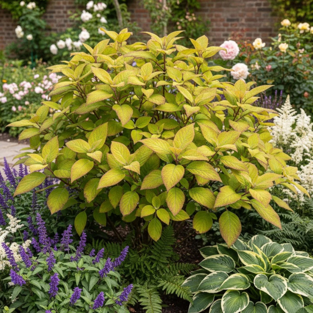 Hortensia arbustif Goldrush® 'Giel'