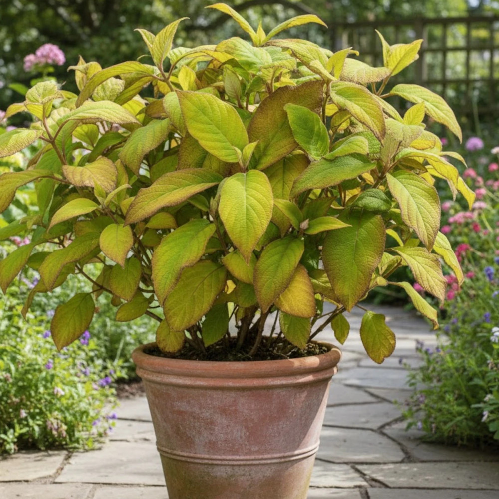 Hortensia arbustif Goldrush® 'Giel'