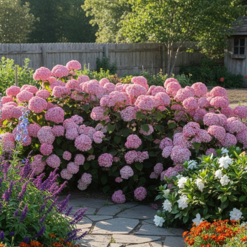 Hortensia de Virginie MAGICAL® Pinkerbell 'KOLPINBEL', Hortensia arborescens