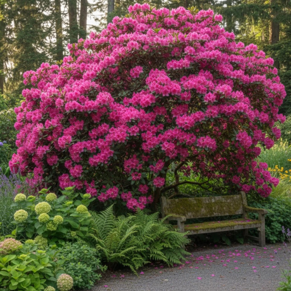 Rhododendron Nova Zembla - SILENCE, ça pousse !