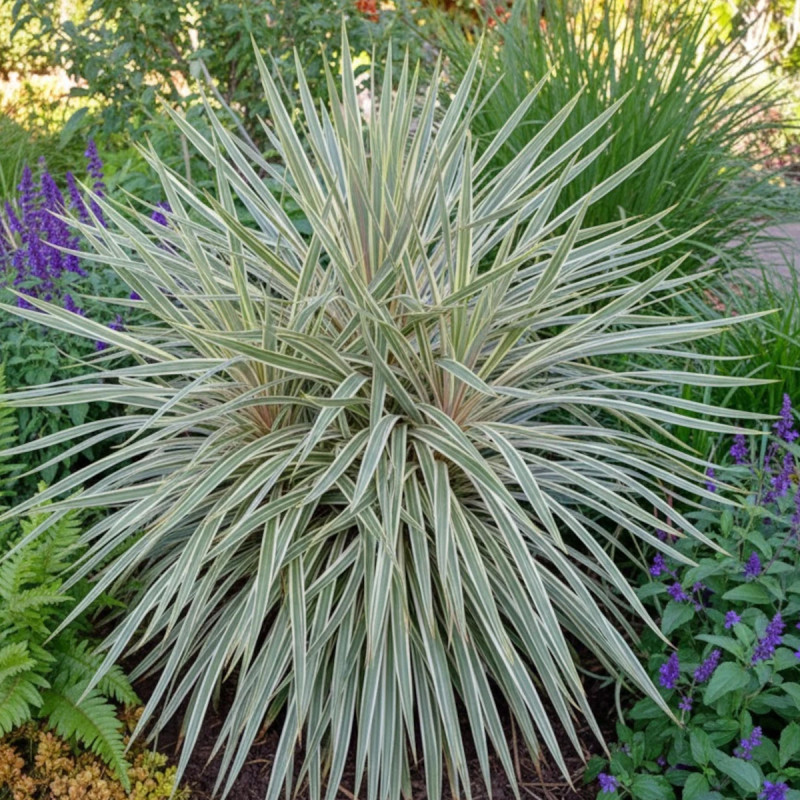 Cordyline australe Pink Champagne Variegated - SILENCE, ça pousse !