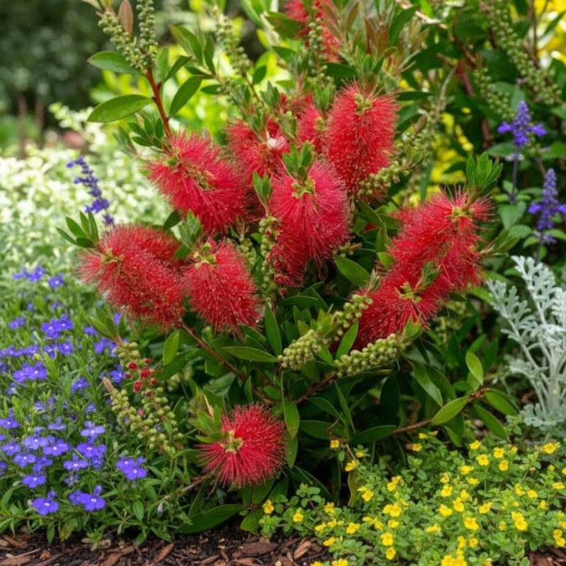 Rince-bouteilles Mini Red® - SILENCE, ça pousse !, Callistemon