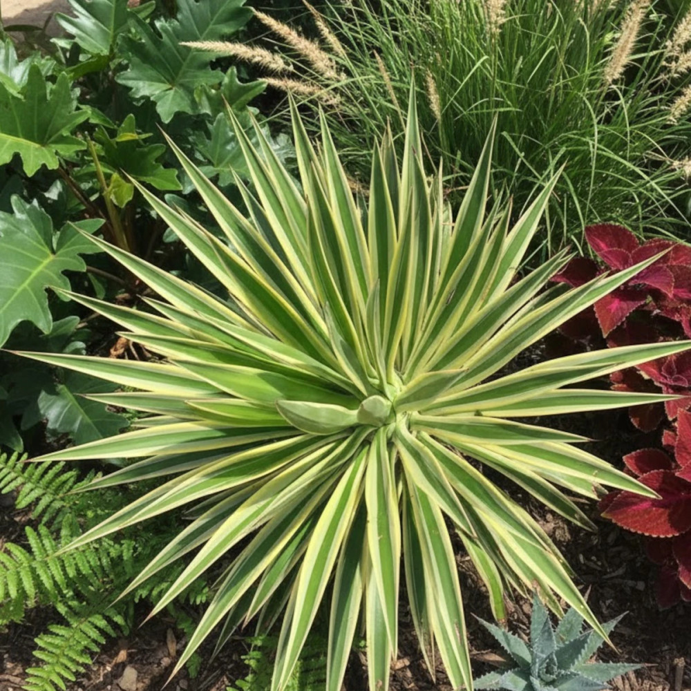Yucca filamenteux Bright Edge