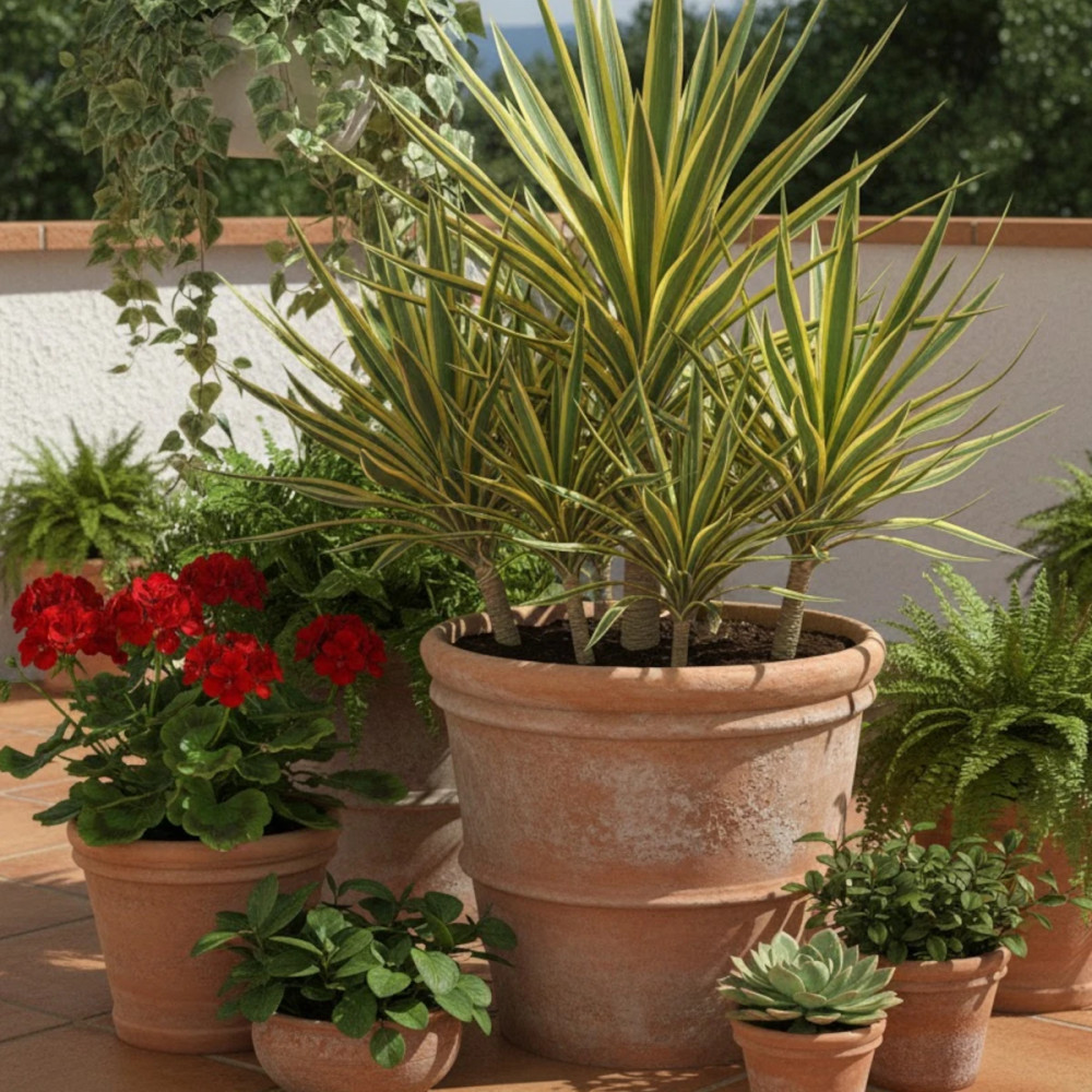 Yucca Variegata - SILENCE, ça pousse !