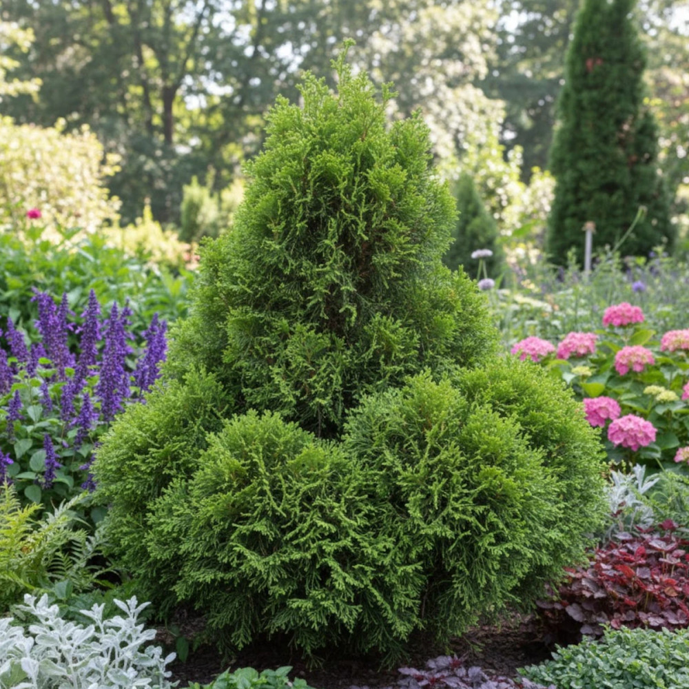 Faux cyprès d'Hinoki Nana Gracilis (Greffée), Chamaecyparis obtusa
