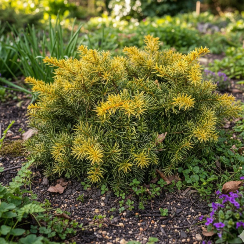 If rampant doré, Taxus