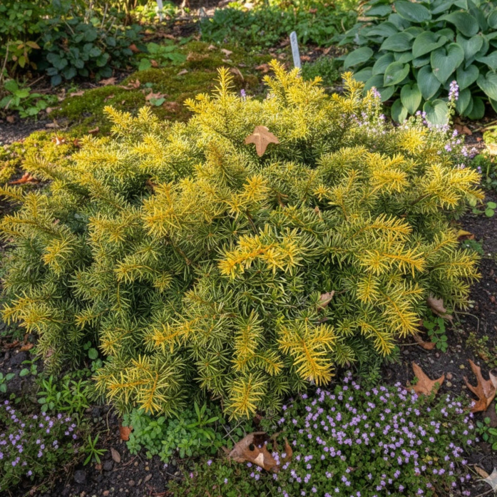 If rampant doré, Taxus