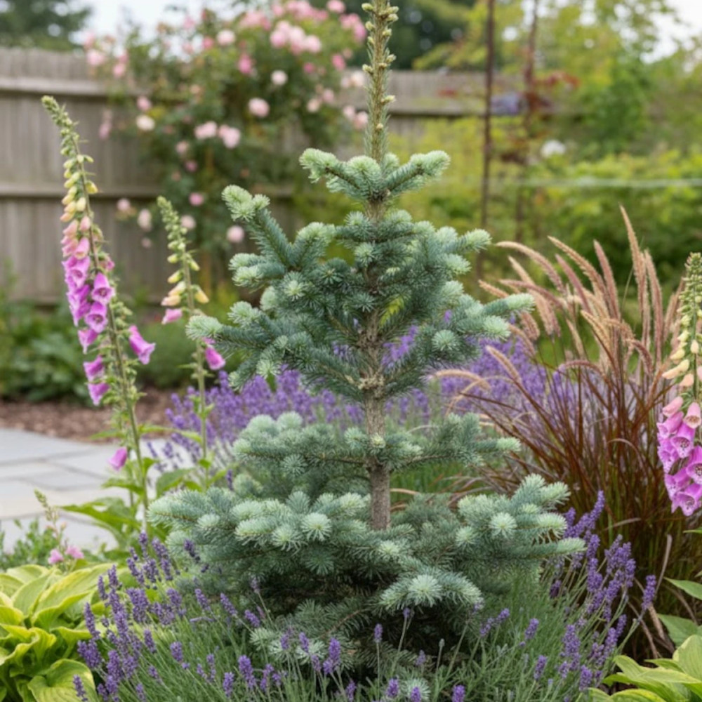 Sapin subalpin Compacte - SILENCE, ça pousse !, Abies lasiocarpa Sapin subalpin Compacte - SILENCE, ça pousse !, Abies lasiocarpa