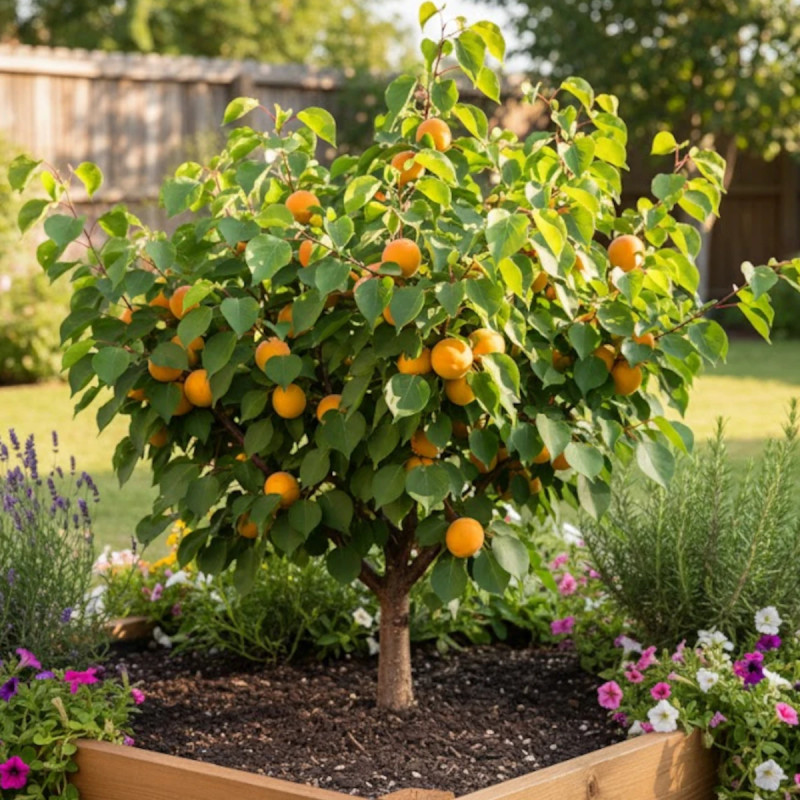 Abricotier nain Petit' Abri® - Nains de jardin®