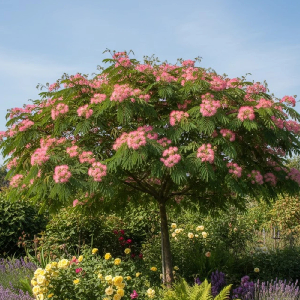 Arbre à soie Ombrella® 'Boulbri', Albizia