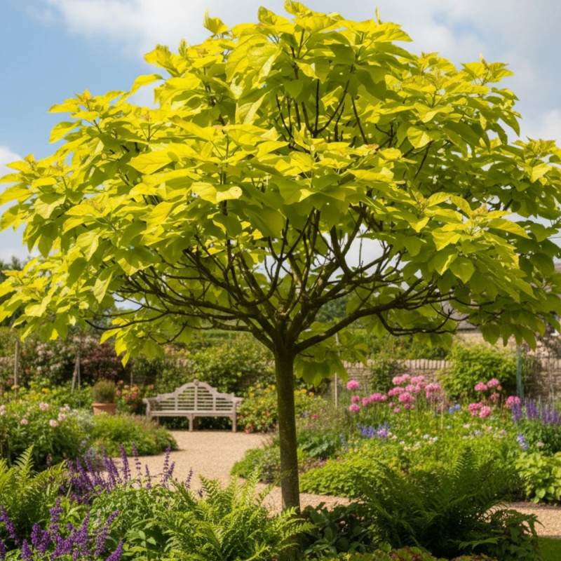Catalpa commun doré, Catalpa bignonioides