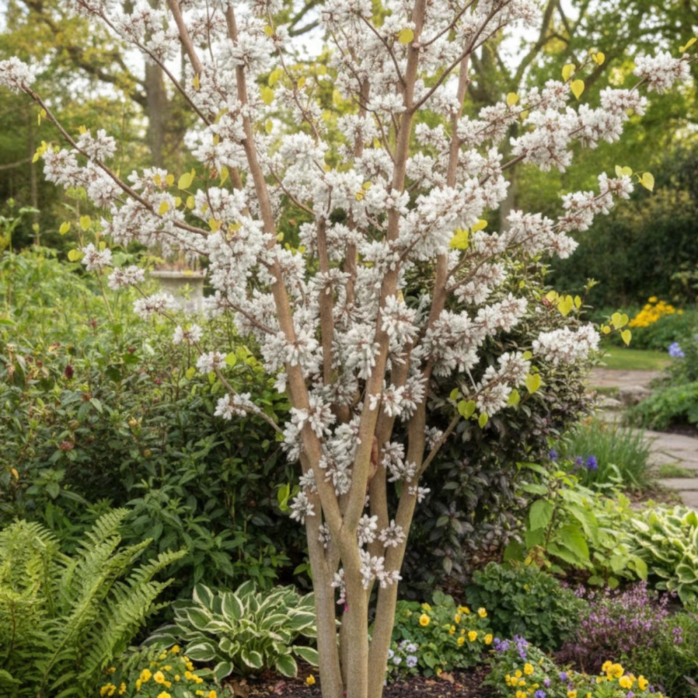 Cercis de Chine Shirobana, Arbre de Judée, Gainier de Chine