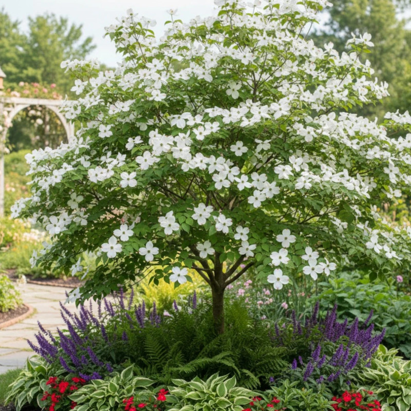 Cornouiller du Japon White Giant, Cornus kousa