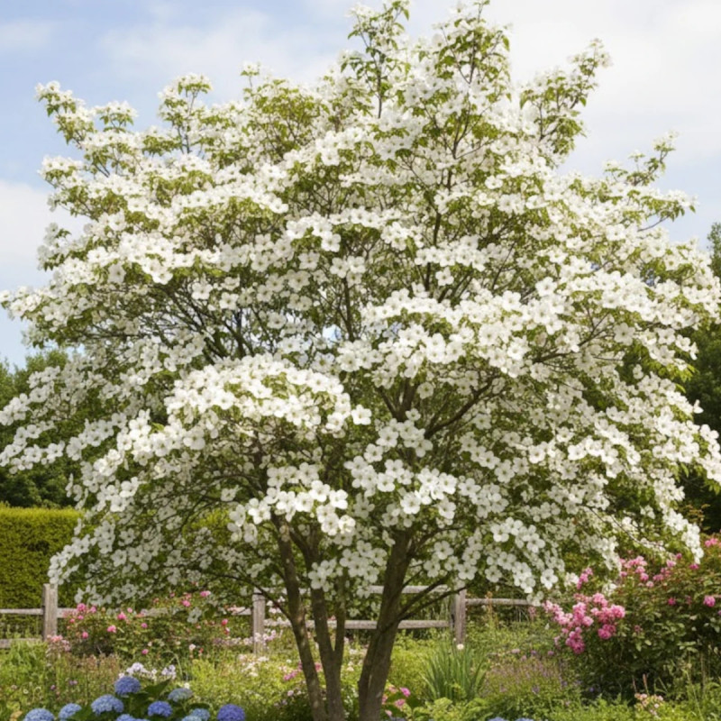 Cornouiller du Japon Wieting's Select, Cornus kousa