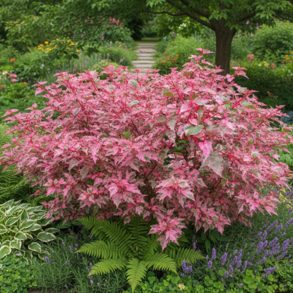 Érable à peau de serpent Red Flamingo, Acer conspicuum Érable à peau de serpent Red Flamingo, Acer conspicuum