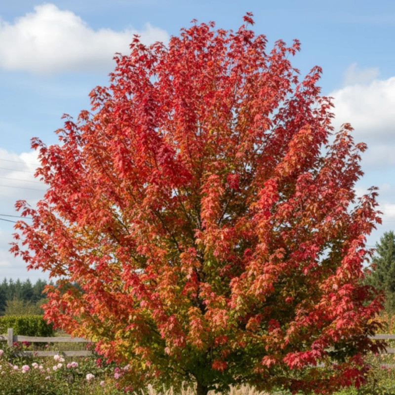 Érable freemanii Jeffersred, Acer