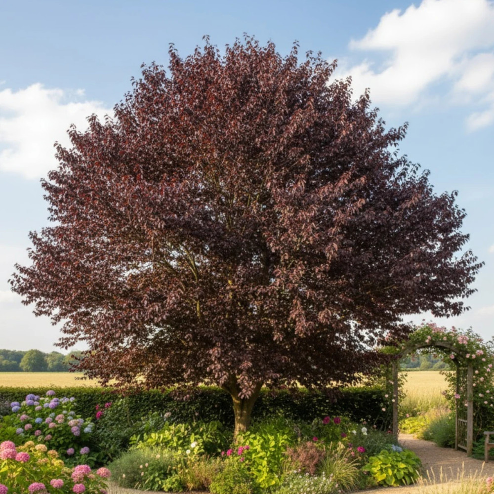 Érable sycomore Atropurpureum, Acer pseudoplatanus