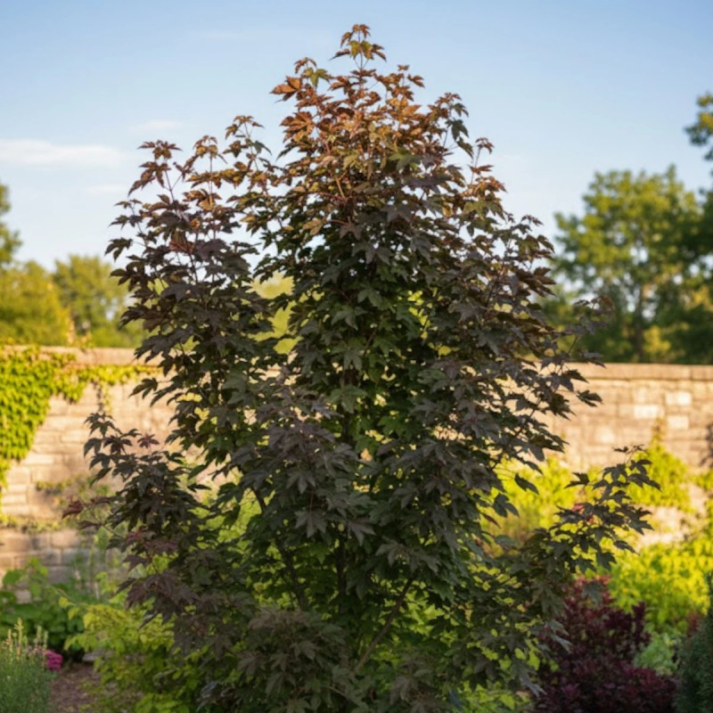 Érable sycomore Regal Petticoat® 'Tunpetti', Acer pseudoplatanus