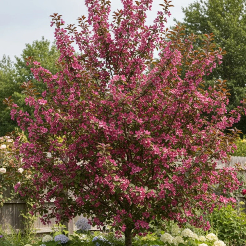 Pommier d'ornement Diable Rouge, Malus