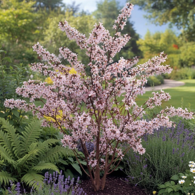 Forsythia rose de Corée, Abeliophyllum