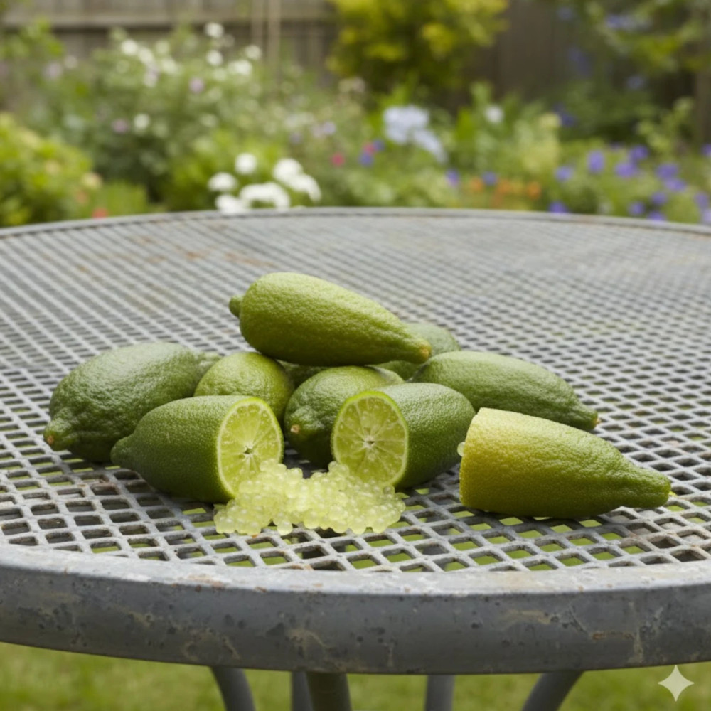Citronnier caviar, Citrus australasica Citronnier caviar, Citrus australasica